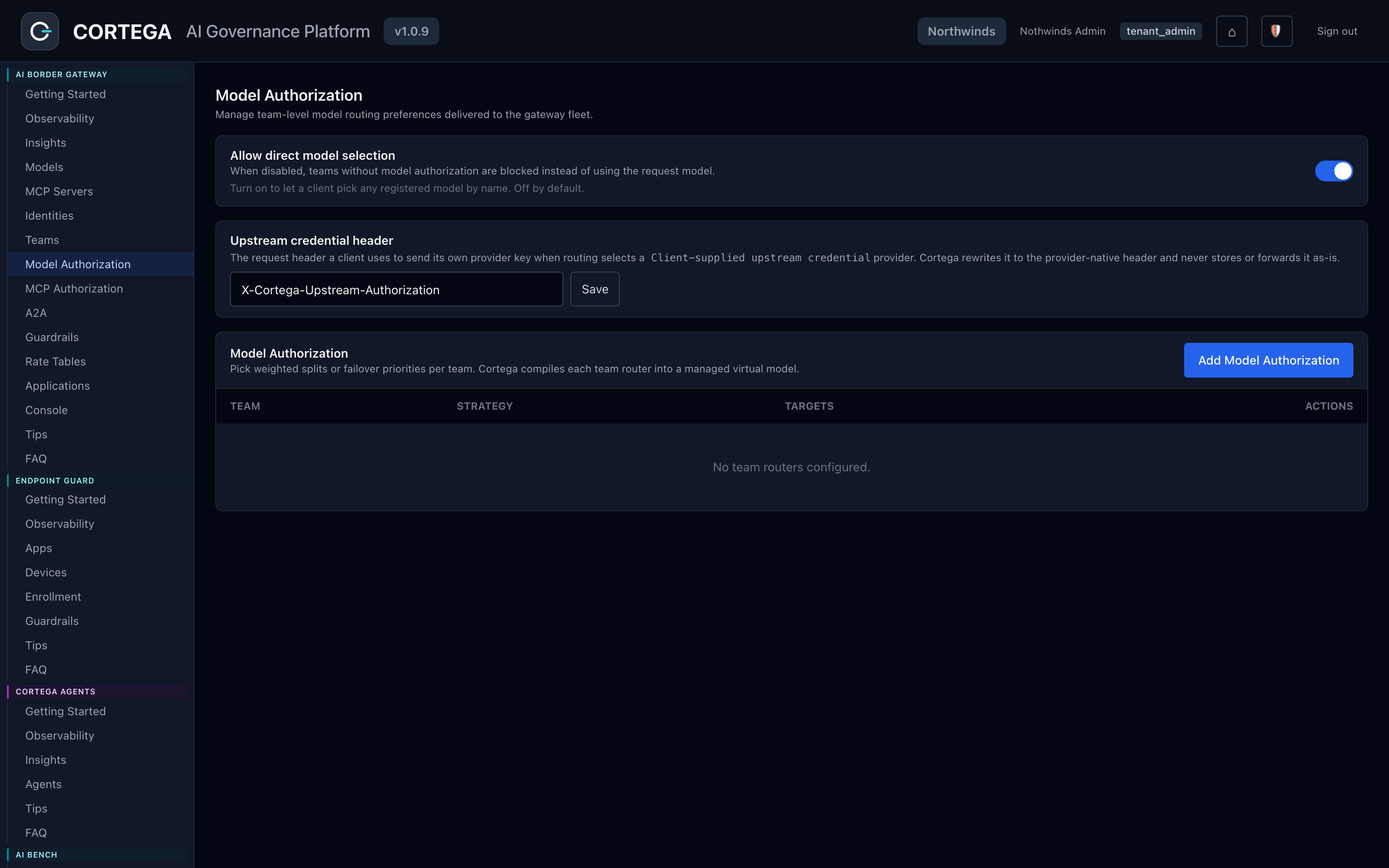 AI Border Gateway &middot; Model Authorization